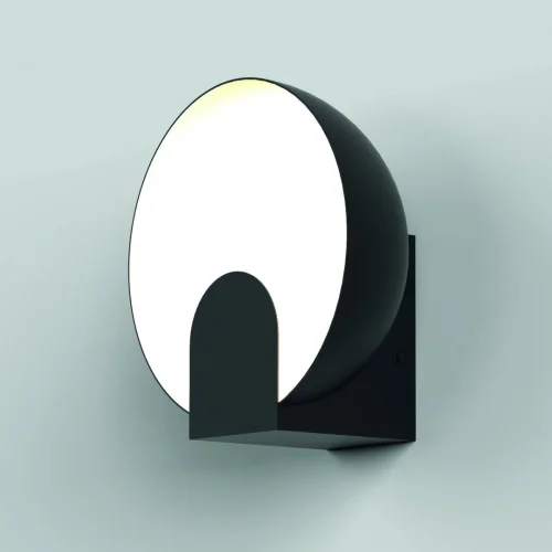 Бра LED Oculo 8590 Mantra чёрный на 1 лампа, основание чёрное в стиле хай-тек современный  фото 2