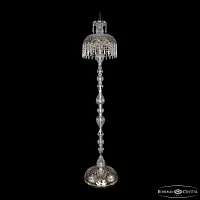Торшер 14781T1/30-145 G Drops Bohemia Ivele Crystal drops прозрачный 5 ламп, основание золотое в стиле классический
