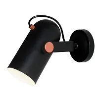 Спот с 1 лампой Ampolla 2007-1W Favourite чёрный E14 в стиле современный 