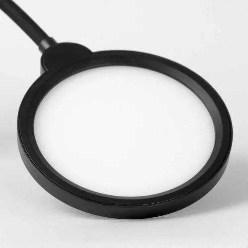 Торшер LED Amador LSP-0918 Lussole для чтения чёрный 1 лампа, основание чёрное в стиле хай-тек
 фото 2