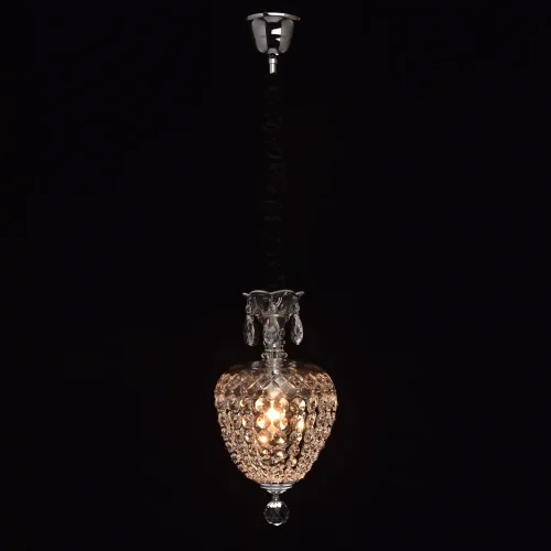 Светильник подвесной Бриз 464017701 Chiaro прозрачный 1 лампа, основание хром в стиле классический  фото 2