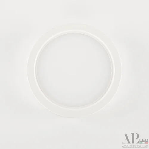 Светильник накладной LED Ingrid 3322.LDY6004M/6W/6K Arte Perfetto Luce белый 1 лампа, основание белое в стиле современный круглый фото 6