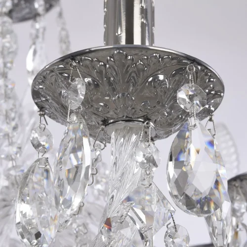 Люстра подвесная AL16311/8/195 CG Bohemia Ivele Crystal без плафона на 8 ламп, основание никель прозрачное в стиле классический sp фото 4
