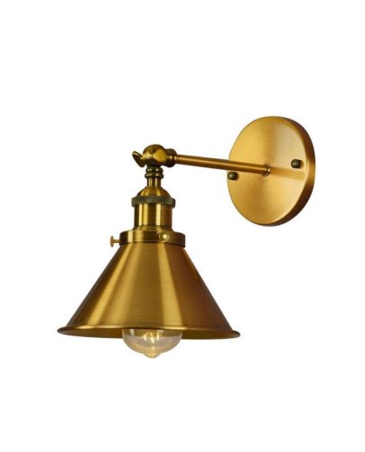 Бра Gubi LDW B005-1 MD Lumina Deco бронзовый на 1 лампа, основание бронзовое в стиле классический 