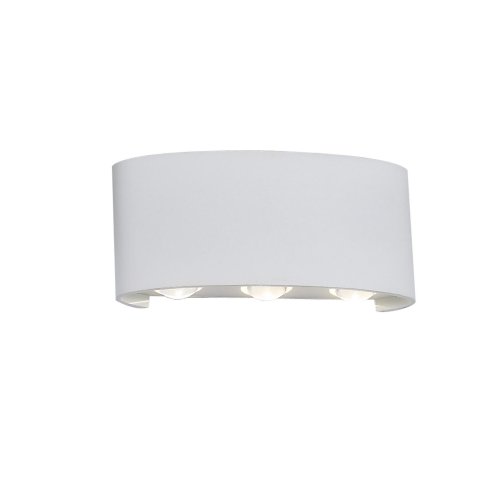 Настенный светильник LED BISELLO SL089.501.06 ST-Luce уличный IP54 белый 6 ламп, плафон белый в стиле хай-тек LED фото 2