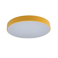 Светильник потолочный LED Axel 10002/24 Yellow LOFT IT белый 1 лампа, основание жёлтое в стиле модерн 