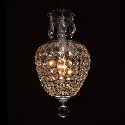 Светильник подвесной Бриз 464017701 Chiaro прозрачный 1 лампа, основание хром в стиле классический  фото 7