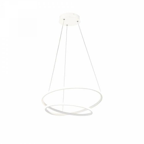 Люстра подвесная LED Nola MOD100PL-L47W Maytoni белая на 1 лампа, основание белое в стиле хай-тек 