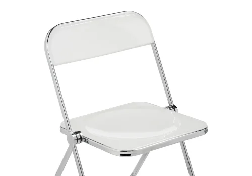 Пластиковый стул Fold складной white 15749 Woodville, /, ножки/металл/хром, размеры - ***** фото 7