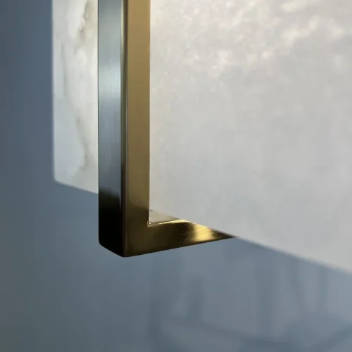 Люстра подвесная Marble 75586-22 ImperiumLoft белая на 6 ламп, основание латунь в стиле лофт современный  фото 3