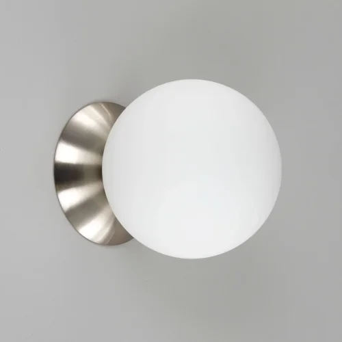 Светильник потолочный Томми CL102514 Citilux белый 1 лампа, основание матовое хром в стиле современный  фото 2