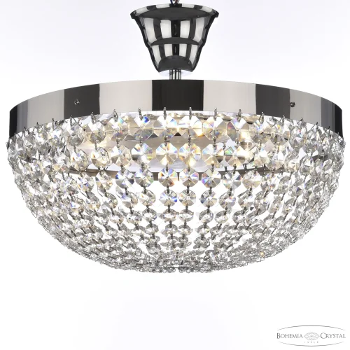Люстра потолочная LED с пультом 19291/35NZ/LED-DIM Ni Bohemia Ivele Crystal прозрачная на 1 лампа, основание никель в стиле классический r фото 2