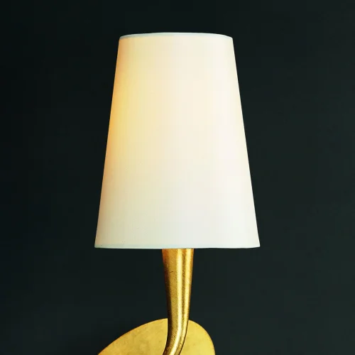 Бра  PAOLA PAN ORO 3548 Mantra белый на 1 лампа, основание золотое в стиле современный  фото 4