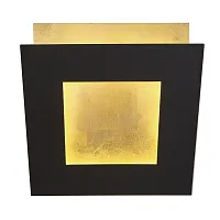 Бра LED Dalia 8112 Mantra золотой чёрный 1 лампа, основание золотое чёрное в стиле современный хай-тек 