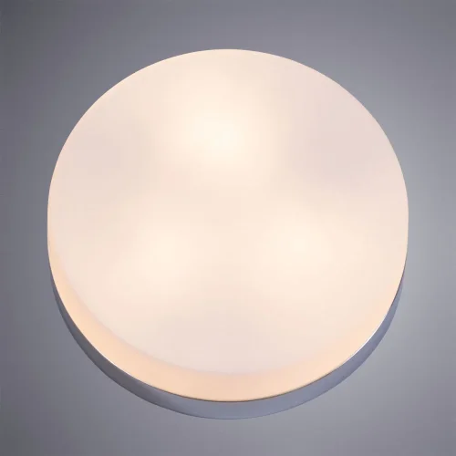 Светильник потолочный Aqua-Tablet A6047PL-3CC Arte Lamp белый 3 лампы, основание хром в стиле современный  фото 2