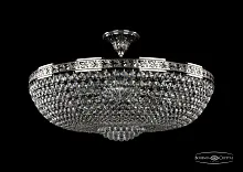 Люстра потолочная хрустальная 19281/70IV NB Bohemia Ivele Crystal прозрачная на 16 ламп, основание никель в стиле классический sp