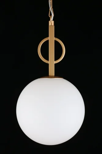 Светильник подвесной Gracia APL.751.06.01 Aployt белый 1 лампа, основание золотое в стиле классический  фото 7