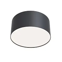 Светильник накладной LED Zon C032CL-12W4K-RD-B Maytoni белый 1 лампа, основание чёрное в стиле современный 
