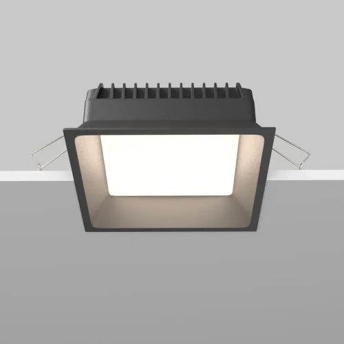Светильник точечный LED Okno DL056-18W3-4-6K-B Maytoni чёрный 1 лампа, основание чёрное в стиле современный  фото 5