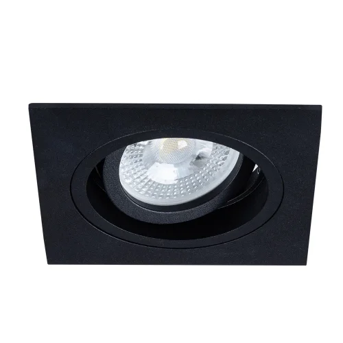 Светильник точечный Tarf A2178PL-1BK Arte Lamp чёрный 1 лампа, основание чёрное в стиле современный квадратный фото 2