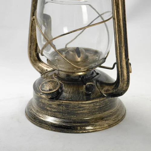 Светильник подвесной LSP-9518 Lussole прозрачный 1 лампа, основание античное бронза в стиле кантри  фото 3