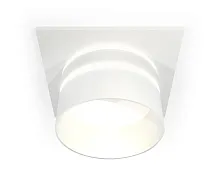 Светильник точечный Techno spot XC6520062 Ambrella light белый 1 лампа, основание белое в стиле хай-тек современный квадратный