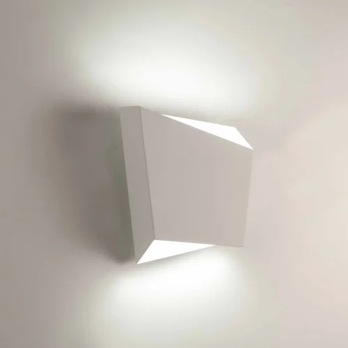 Бра ASIMETRIC 6220 Mantra белый на 1 лампа, основание белое в стиле современный  фото 3