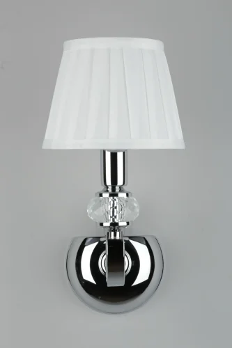 Бра Mozzate OML-72401-01 Omnilux белый на 1 лампа, основание хром в стиле классический  фото 3