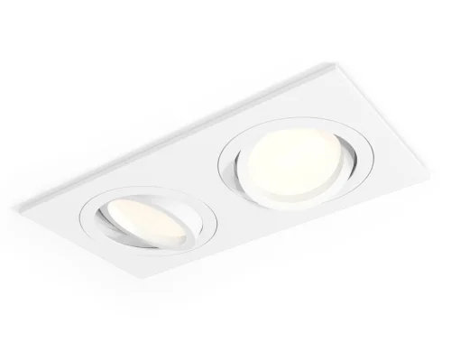 Светильник точечный Techno Spot XC XC7635080 Ambrella light белый 2 лампы, основание белое в стиле современный хай-тек 