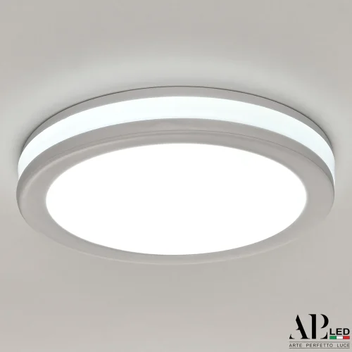 Светильник точечный LED Ingrid 3322.LD109R/12W/6K Arte Perfetto Luce белый 1 лампа, основание белое в стиле современный 