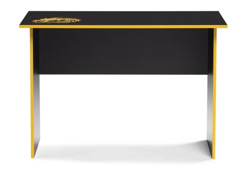 Письменный стол Эрмтрауд черный / желтый 474254 Woodville столешница чёрная из лдсп фото 5
