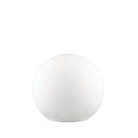 Ландшафтный светильник SOLE PT1 D30 Ideal Lux уличный IP44 белый 1 лампа, плафон белый в стиле современный E27
