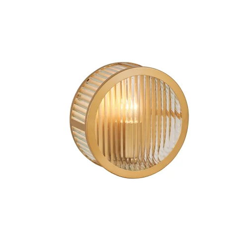 Бра Radiales 3099-1W Favourite прозрачный на 1 лампа, основание золотое в стиле классический 