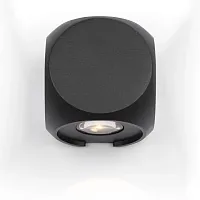 Настенный светильник LED Bond Street O015WL-L4B Maytoni уличный IP54 чёрный 1 лампа, плафон чёрный в стиле современный LED