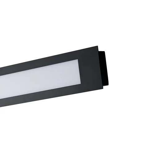 Светильник потолочный LED Meridiem 4004-2W Favourite белый 2 лампы, основание чёрное в стиле современный  фото 6