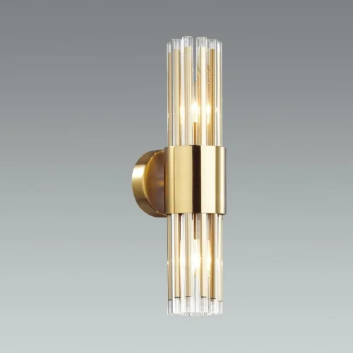Бра Viketa 4786/2W Odeon Light золотой на 2 лампы, основание золотое в стиле классический 