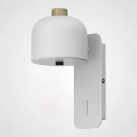 Настенный светильник STILLE Белый 141033-26 ImperiumLoft белый 1 лампа, основание белое в стиле лофт современный 