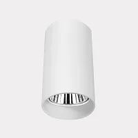 Светильник накладной CLT 015C WH Crystal Lux белый 1 лампа, основание белое в стиле современный круглый