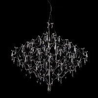 Люстра подвесная ЛЕД Мира (Mira) 10259/1000 Silver Asfour LOFT IT прозрачная серебряная на 1 , основание серебряное в стиле арт-деко Люстра подвесная ЛЕД Мира (Mira) 10259/1000 Silver Asfour LOFT IT прозрачная серебряная на 1 , основание серебряное в стиле арт-деко