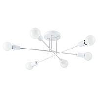 Люстра потолочная Alastor A5435PL-6WH Arte Lamp без плафона на 6 ламп, основание белое в стиле современный 
