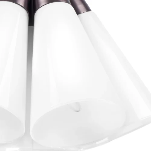 Светильник потолочный Cone 757070 Lightstar белый 7 ламп, основание коричневое бордовое в стиле современный  фото 7