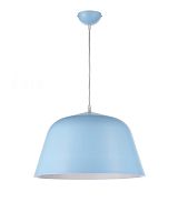 Светильник подвесной Riolo E 1.3.P1 BL Arti Lampadari голубой 1 лампа, основание голубое в стиле современный 