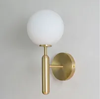 Бра Covey V2052-W Moderli белый 1 лампа, основание латунь в стиле современный 