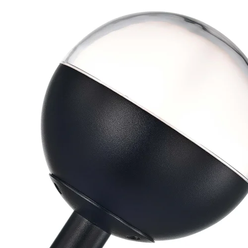 Парковый светильник Ombra SL9000.415.01 ST-Luce уличный IP54 чёрный 1 лампа, плафон белый в стиле современный E27 фото 2