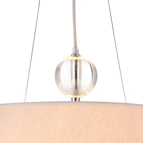 Светильник подвесной Bergamo MOD613PL-03BG Maytoni белый 3 лампы, основание хром в стиле современный  фото 3