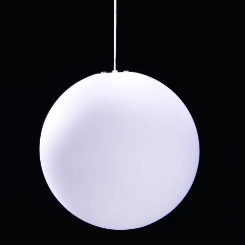 Светильник подвесной EXTERIOR 1398 Mantra белый 1 лампа, основание белое в стиле минимализм современный шар фото 3