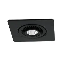 Светильник точечный LED Cardine 2416-1U Favourite чёрный 1 лампа, основание чёрное в стиле современный 