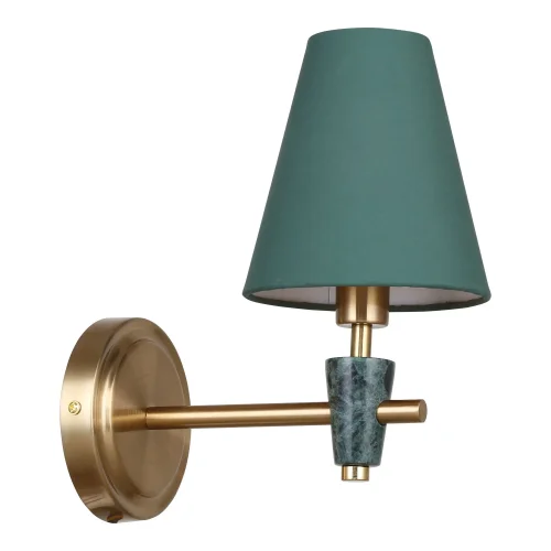 Бра LSP-8888 Lussole зелёный на 1 лампа, основание бронзовое в стиле современный 
