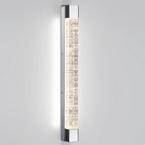 Бра LED Mirada 6693/12WL Odeon Light прозрачный на 1 лампа, основание хром в стиле современный  фото 3