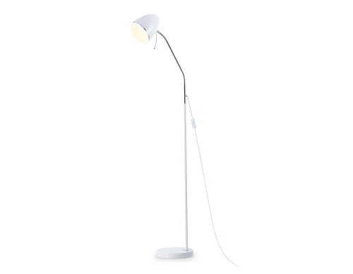 Торшер TR97680 Ambrella light для чтения белый 1 лампа, основание белое в стиле современный

